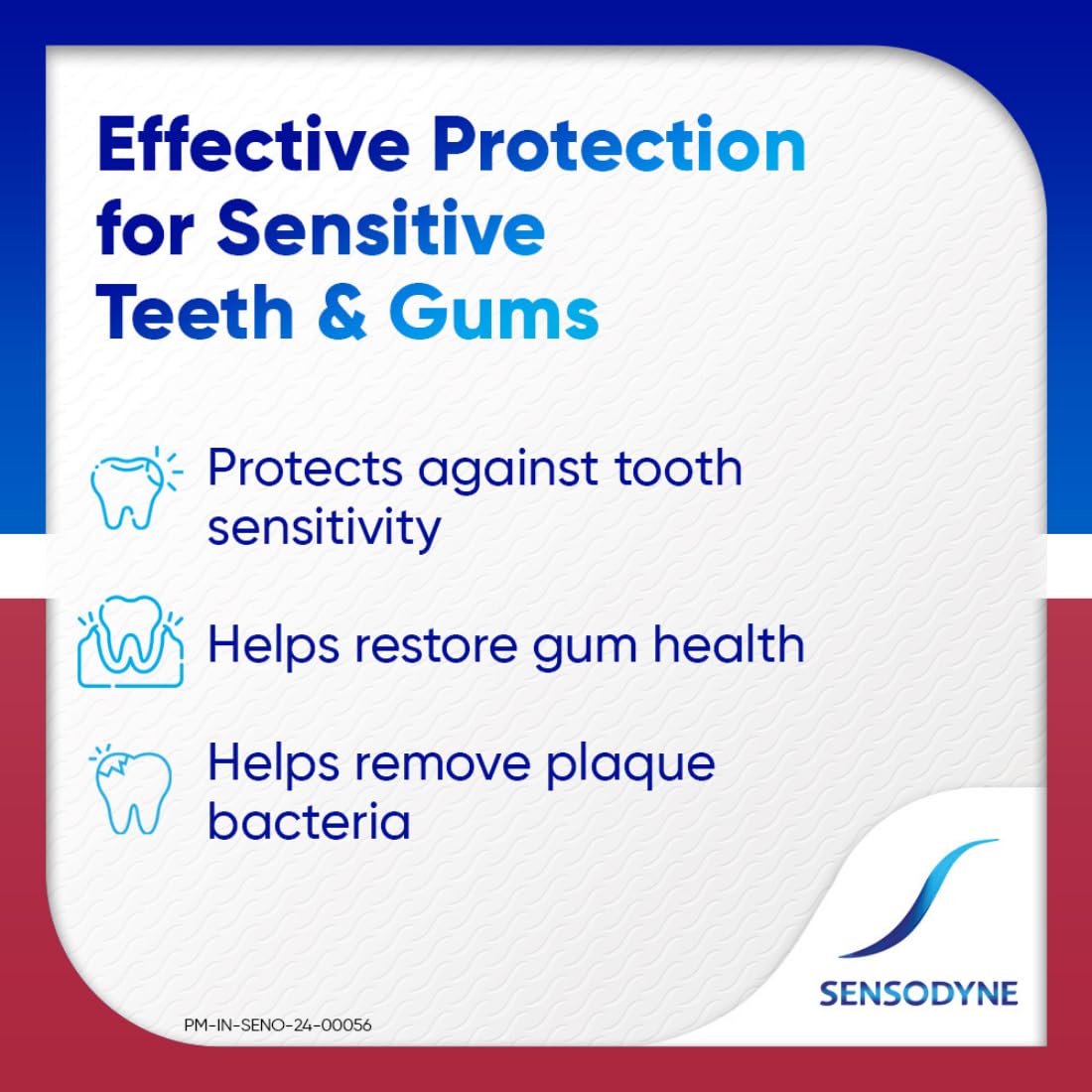 Sensodyne Toothpaste Sensitivity and Gum| Daily Sensitivity and Gum Protection Tooth Paste Pack of 1 - 70gm | Dentist Recommended |