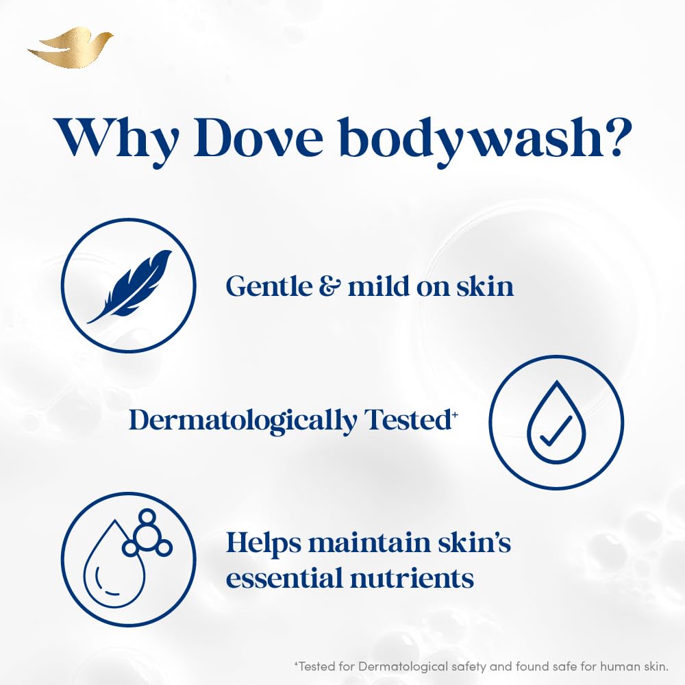 Dove 24 Hr Hydrated Skin Nourishing Body Wash For Soft Smooth Skin - 300 ml