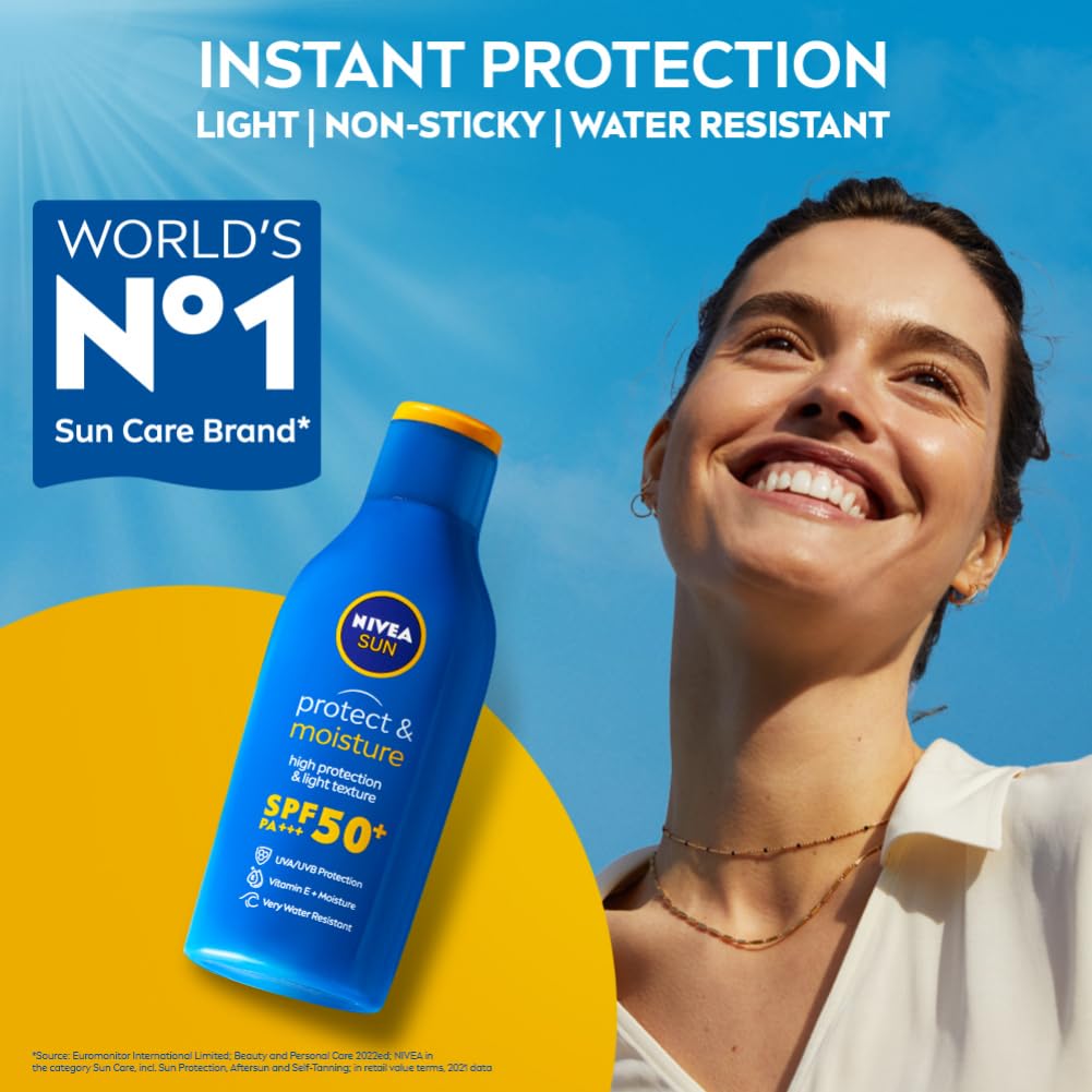 Nivea Protect & Moisture Sun Lotion SPF 50 - 125 ml