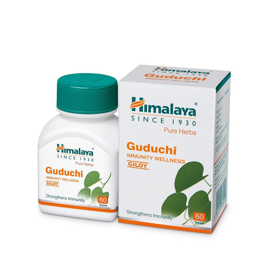Himalaya Herbals Guduchi Immunity Wellness Tablets - 60 tabs