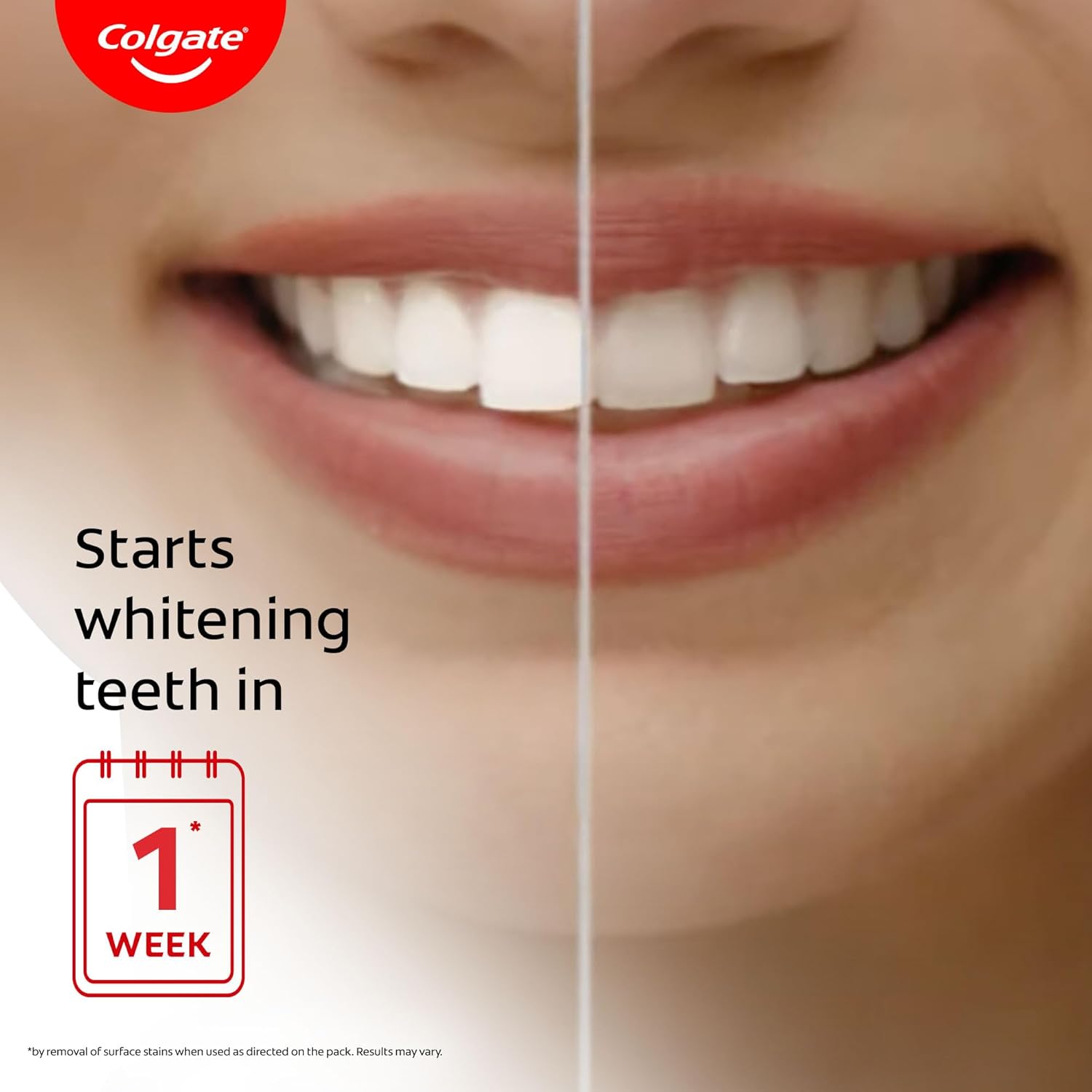 Colgate Visible White, Teeth Whitening Toothpaste, 50g (Sparkling Mint)