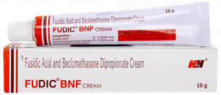 Fudic Bnf Cream (10gm) For Skin Infections, Folliculitis, Eczema