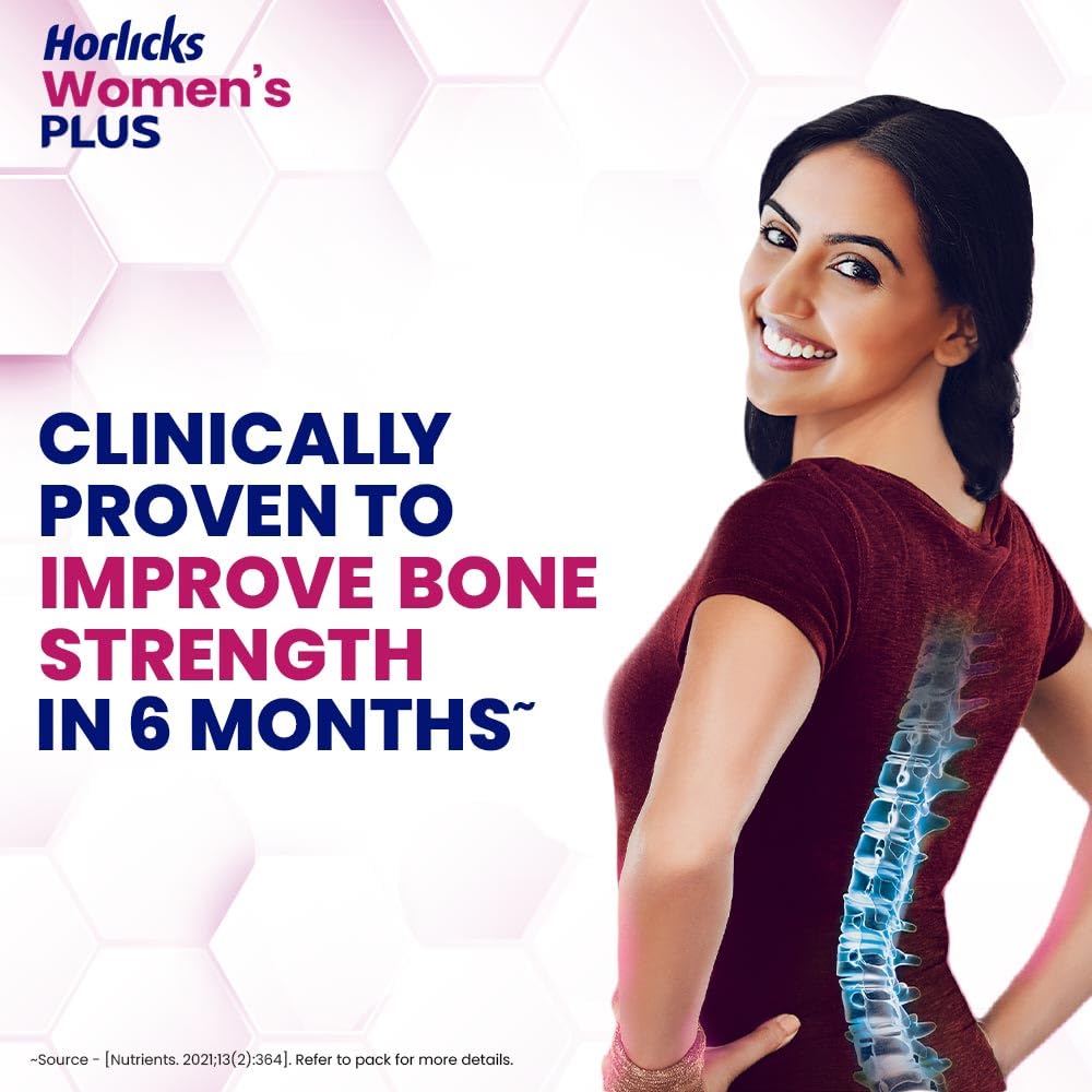 Horlicks Women's Plus Caramel Nutrition Drink | 400 g Jar