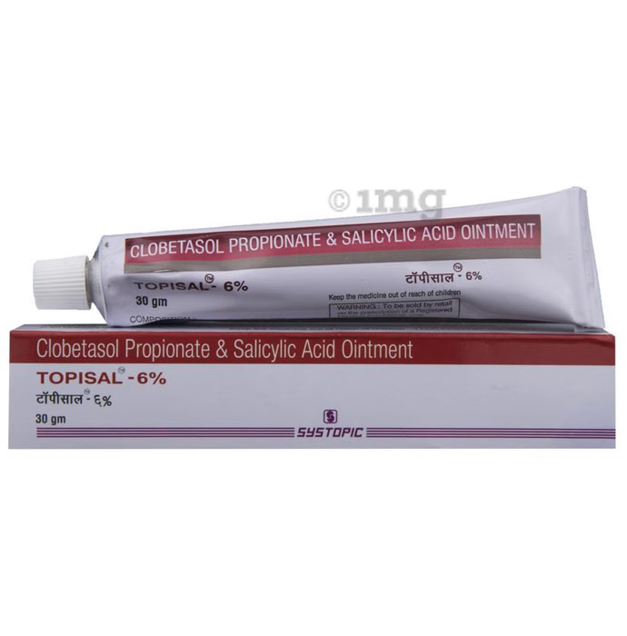 Topisal 6% Ointment (30gm) For Eczema, Skin Redness, Itching