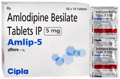Amlip 5 Tablet – 10 Tablets