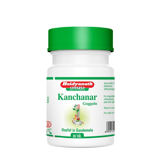 Baidyanath Nagpur Kanchanar Guggulu - 80 Tabs