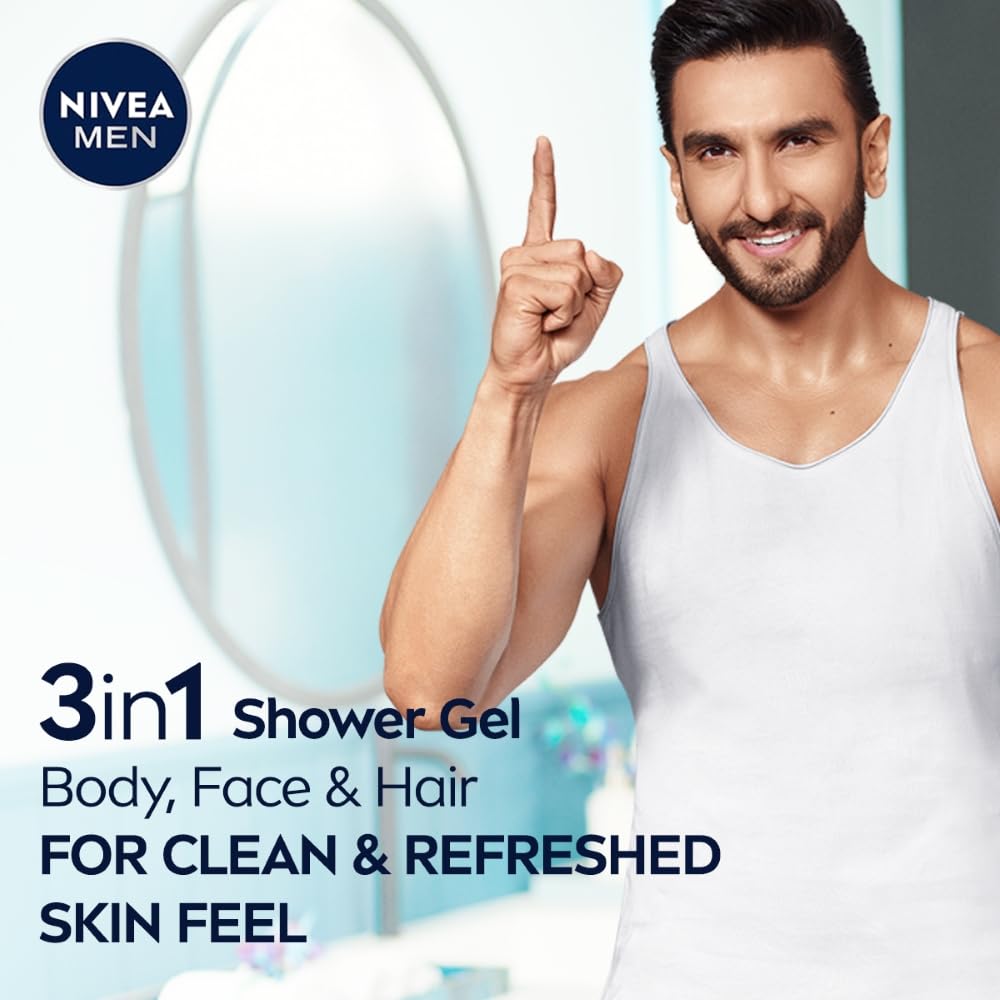 Nivea Men Deep Impact Cleansing Shower Gel - 250 ml