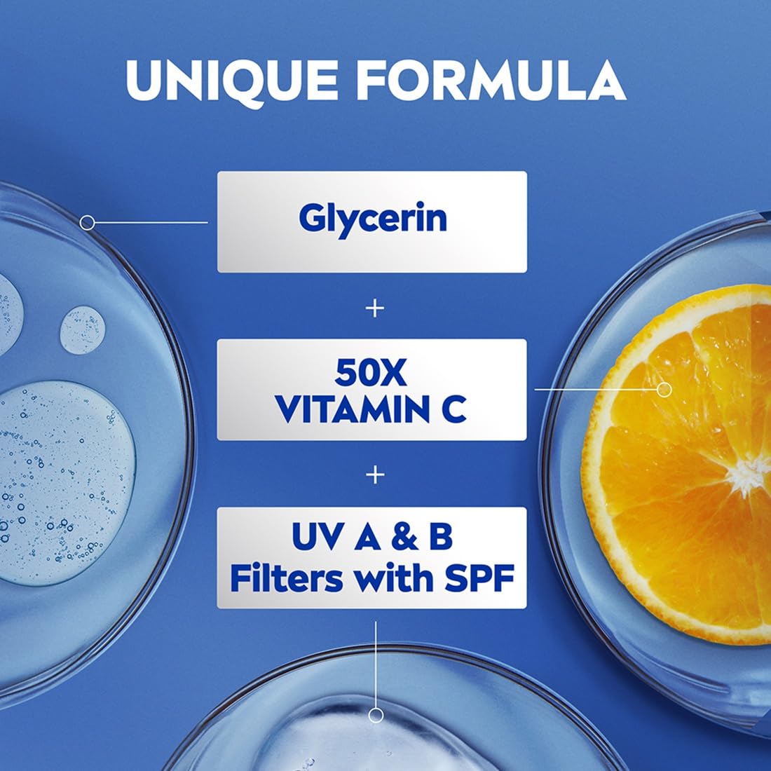 Nivea Sunscreen & 50X Vitamin C Body Lotion - 200 ml