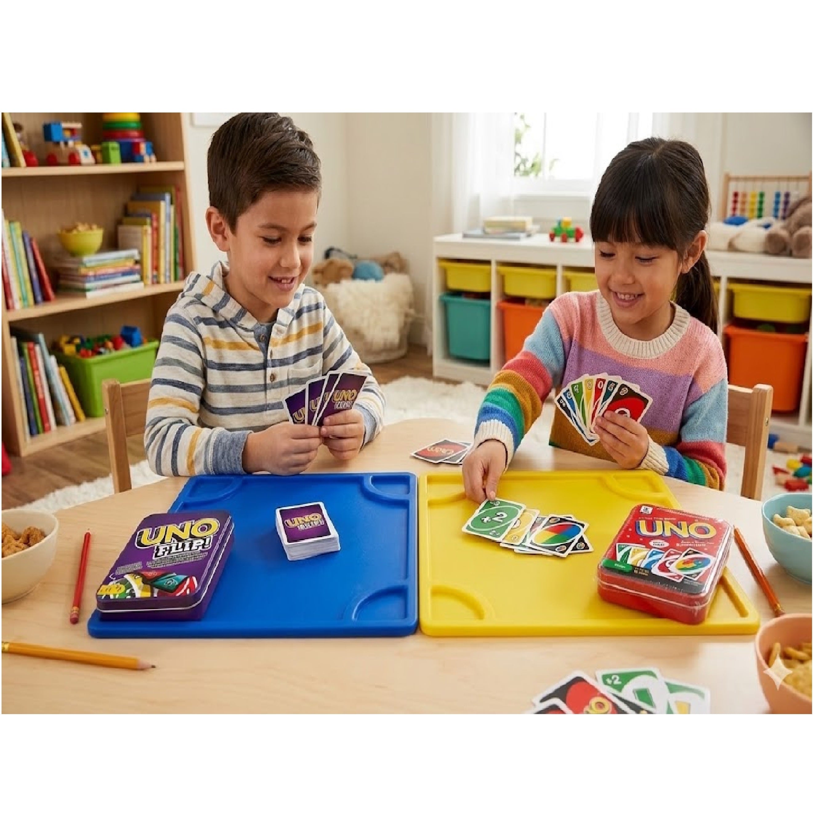 UNO Flip | UNO No Mercy | UNO Wild Card Game Combo of 3