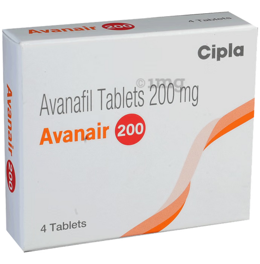 Avanair 200 mg – 4 Tablets for Erectile dysfunction