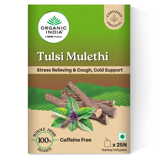Organic India Tulsi Mulethi - 25 Tea Bags