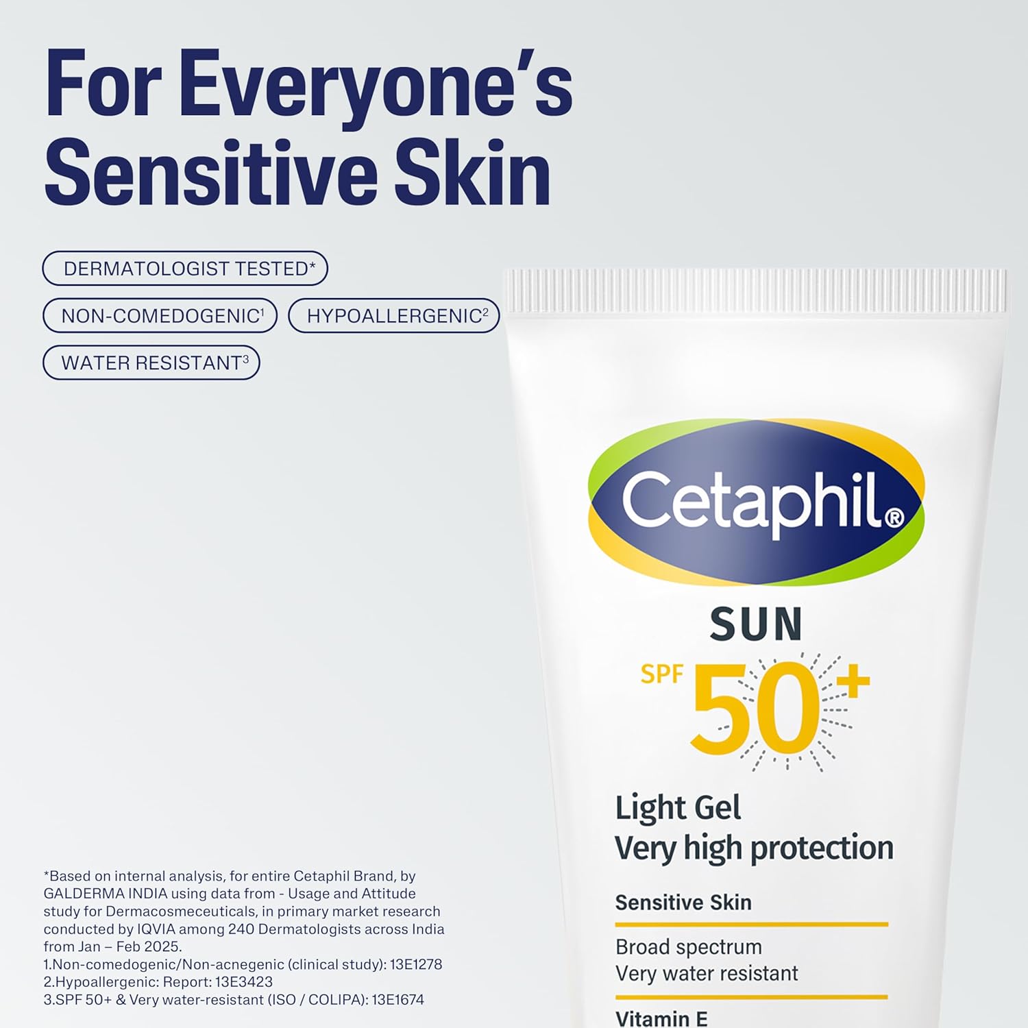 Cetaphil Sun SPF 50+ Light Gel - 50 ml