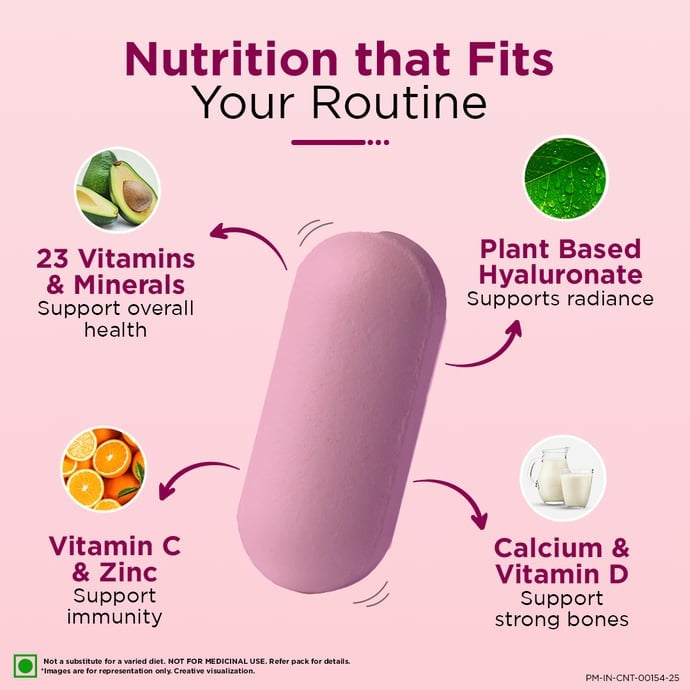 Centrum Women Vegetarian Tablets for Muscles, Heart, & Immunity | World's No.1 Multivitamin & Multimineral