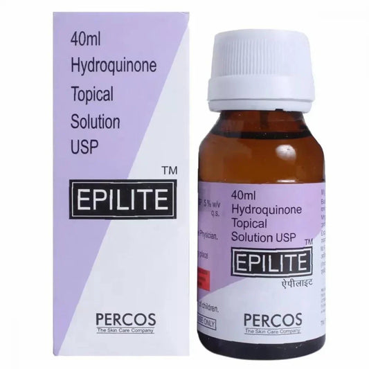 Epilite Topical Solution (40ml) For Chloasma, Melasma, Freckles, Age Spots & Acne Scars