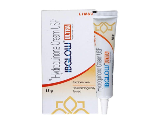 IBGlow Ultra Depigmenting Cream (15gm) For Freckles, Chloasma, Melasma