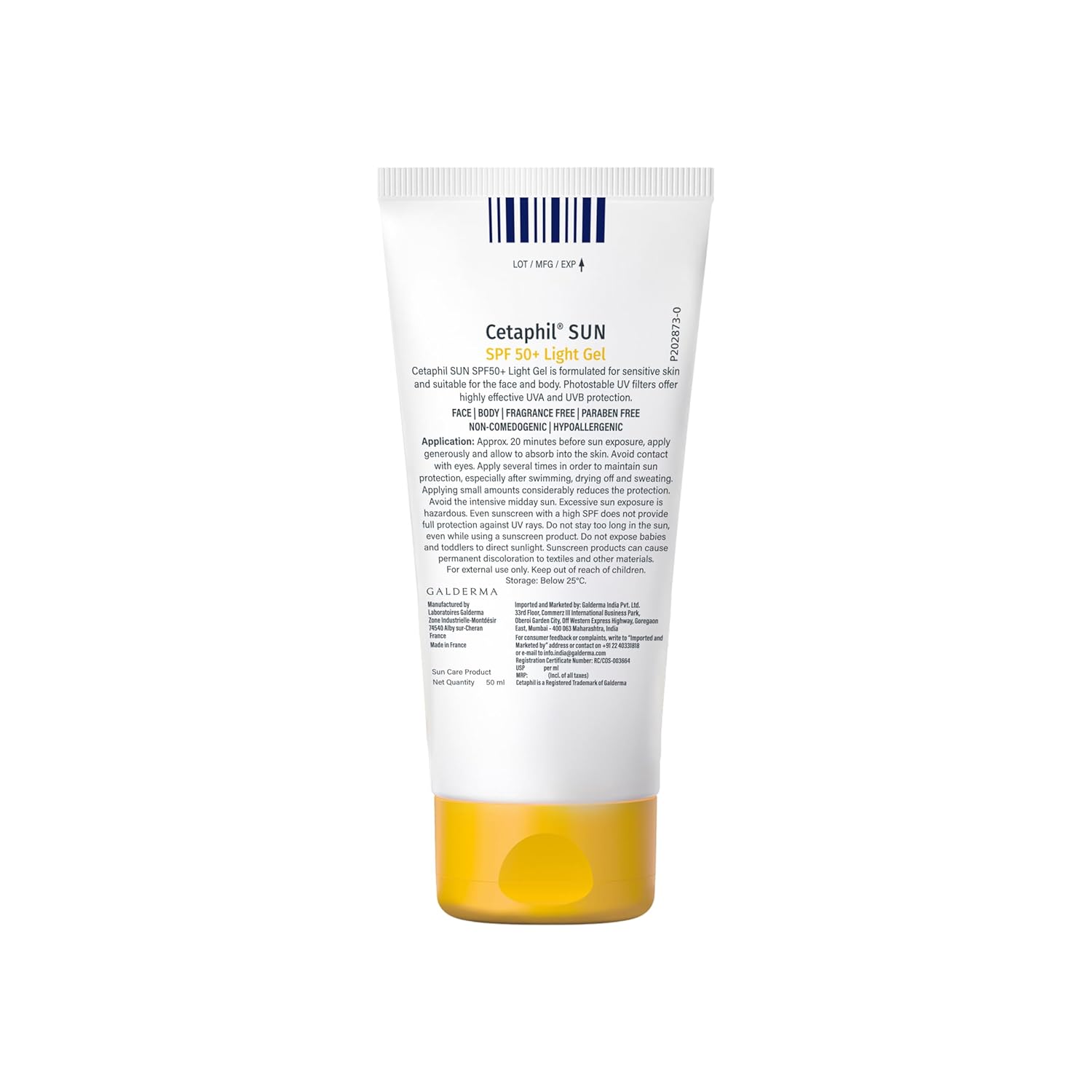 Cetaphil Sun SPF 50+ Light Gel - 50 ml