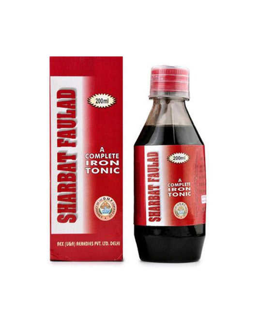 Rex Remedies Sharbat Faulad - 200 ml (Pack of 3)