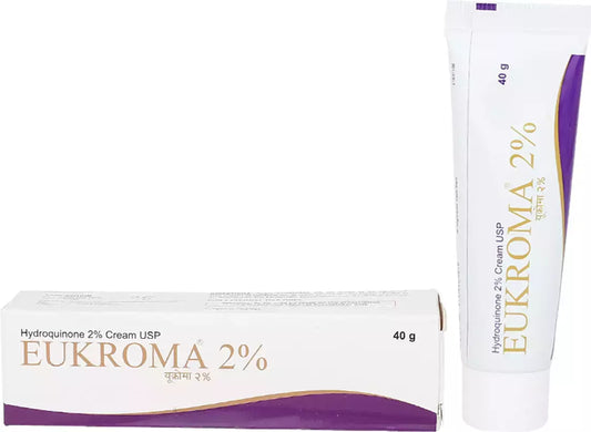 Eukroma 2% Cream (40gm) For Chloasma, Melasma, Acne Scars