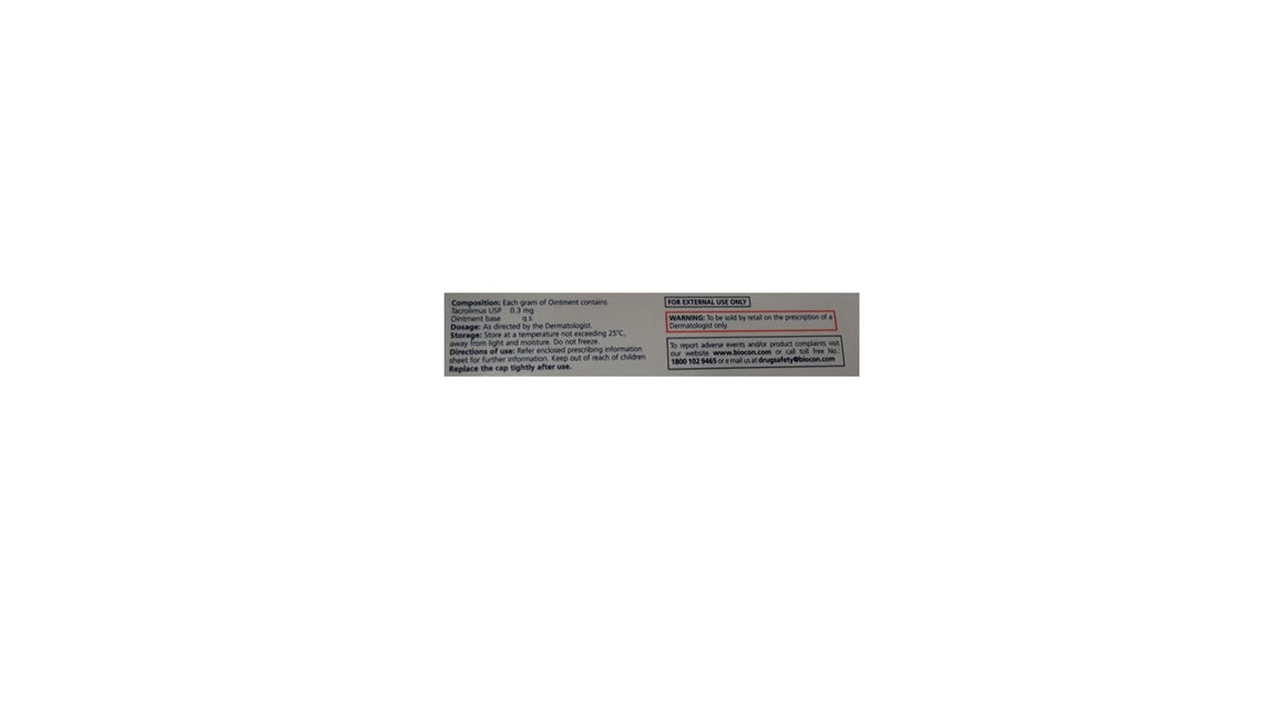 Eris Oaknet Tbis 0.03% Ointment 10gm