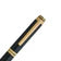 Swissbrand 2501 Matte Black Lacquer with Gold Trim Ballpoint Pen