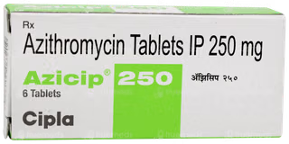 Azicip 250 mg – 6 Tablets for Bacterial infections