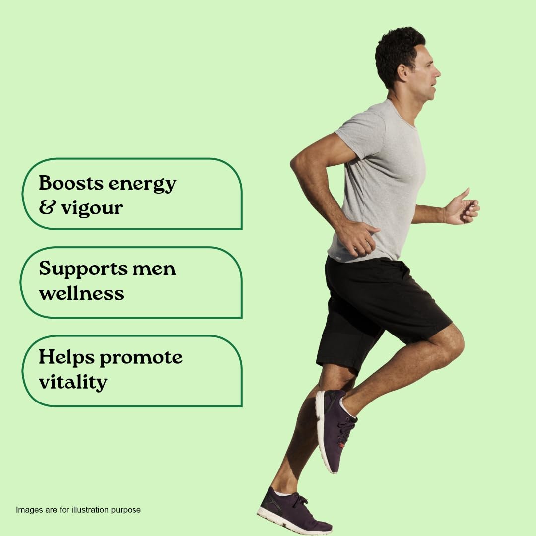 Organic India Gokshura 400mg Veg Capsule | Support Men's Wellness & Boost Stamina