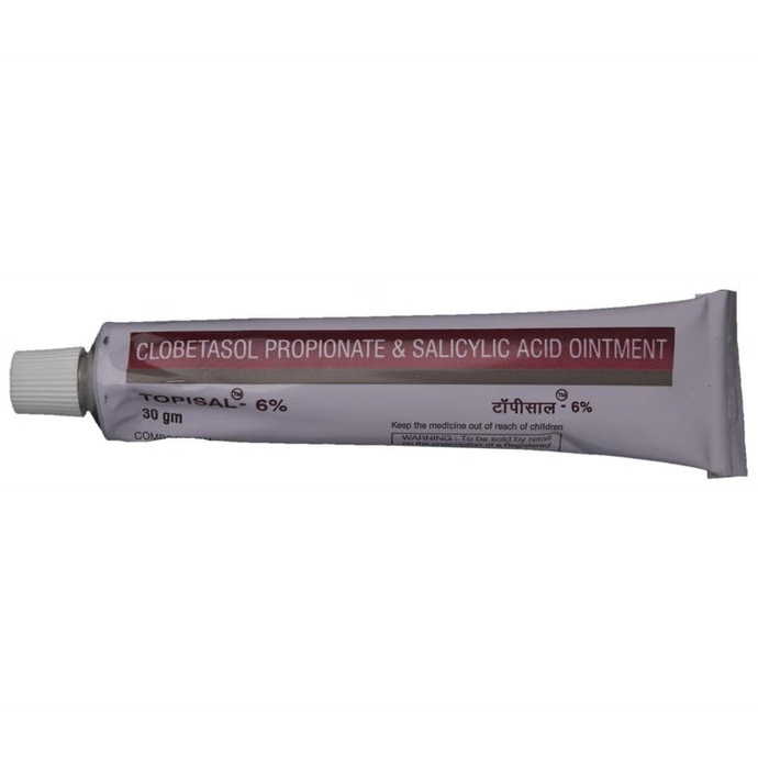 Topisal 6% Ointment (30gm) For Eczema, Skin Redness, Itching