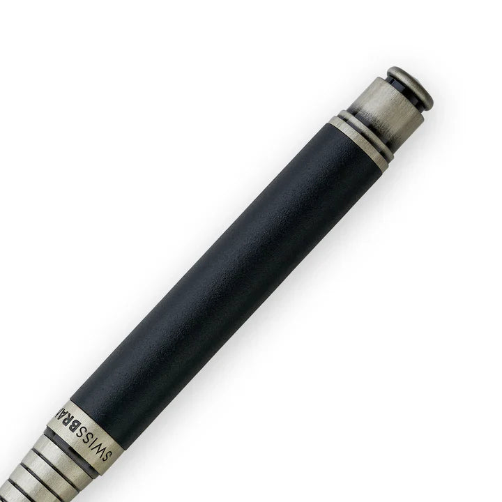 SWISSBRAND Zenith 2507 Matte black Rollerball Pen with chrome trim