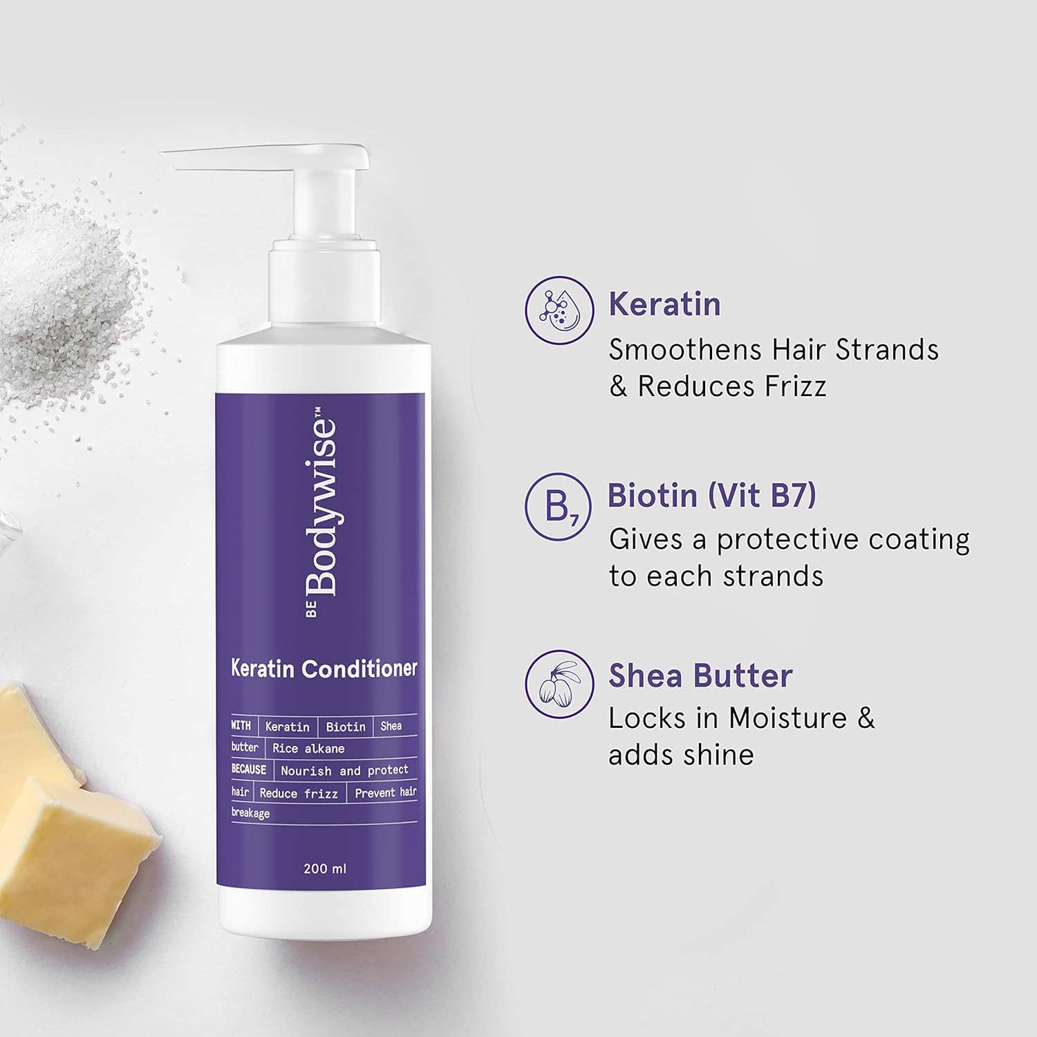 BeBodywise Deep Moisturizing Conditioner - 200 ml