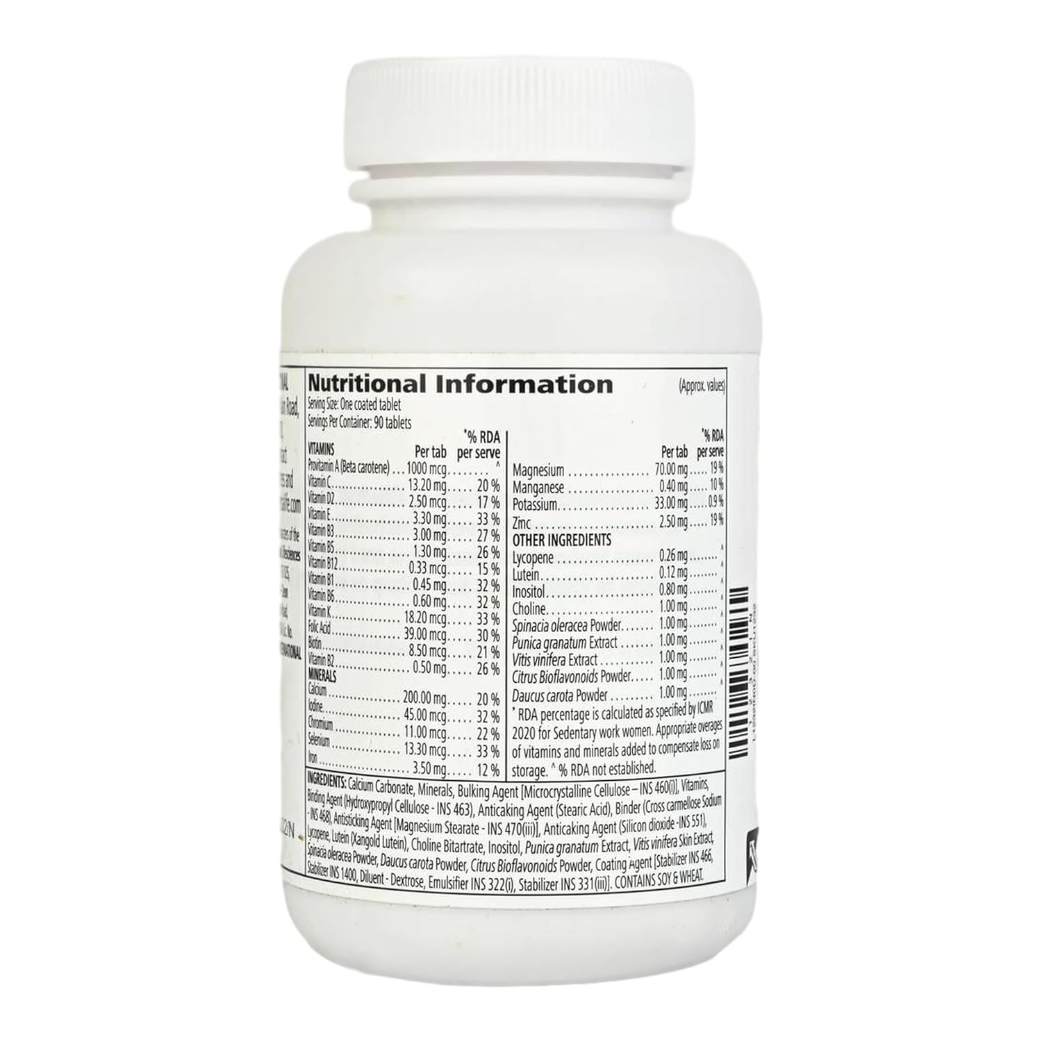 Herbalife Multivitamin Mineral and Herbal Tablets Plus - 90 tabs