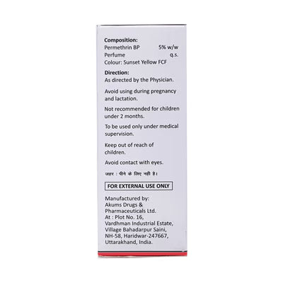 Scabper Lotion (60ml) For Scabies, Skin Disease, Pediculosis (Lice)