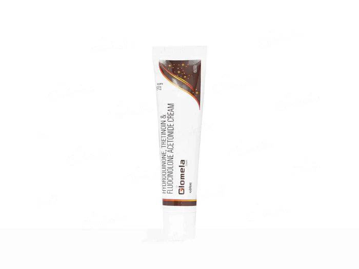 Glomela Cream (20gm) For Skin Tone, Redness, Melasma