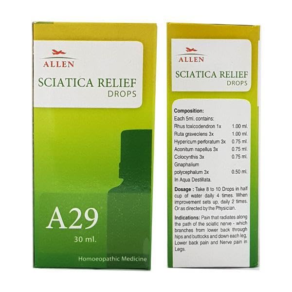 Allen A29 Sciatica Relief Drops (30ml)