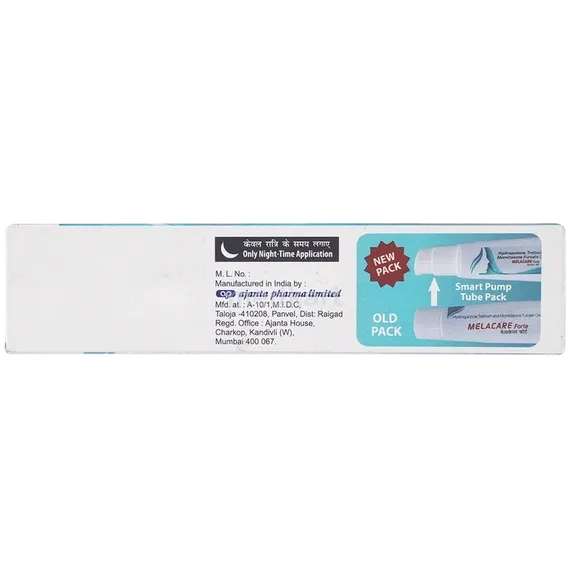Melacare Forte Cream (25gm) For Melasma, Skin Itching, Redness