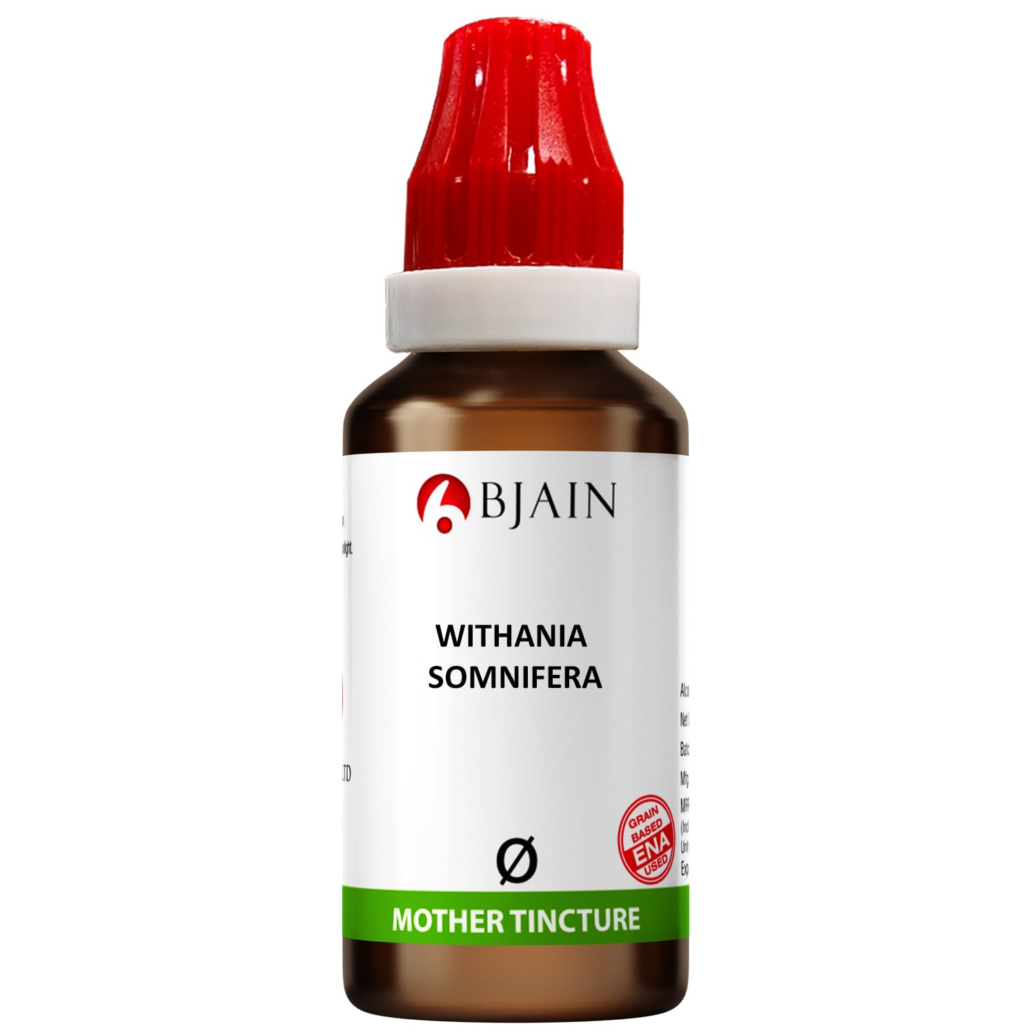 Bjain Homeopathy Withania Somnifera Mother Tincture Q - 30 ml