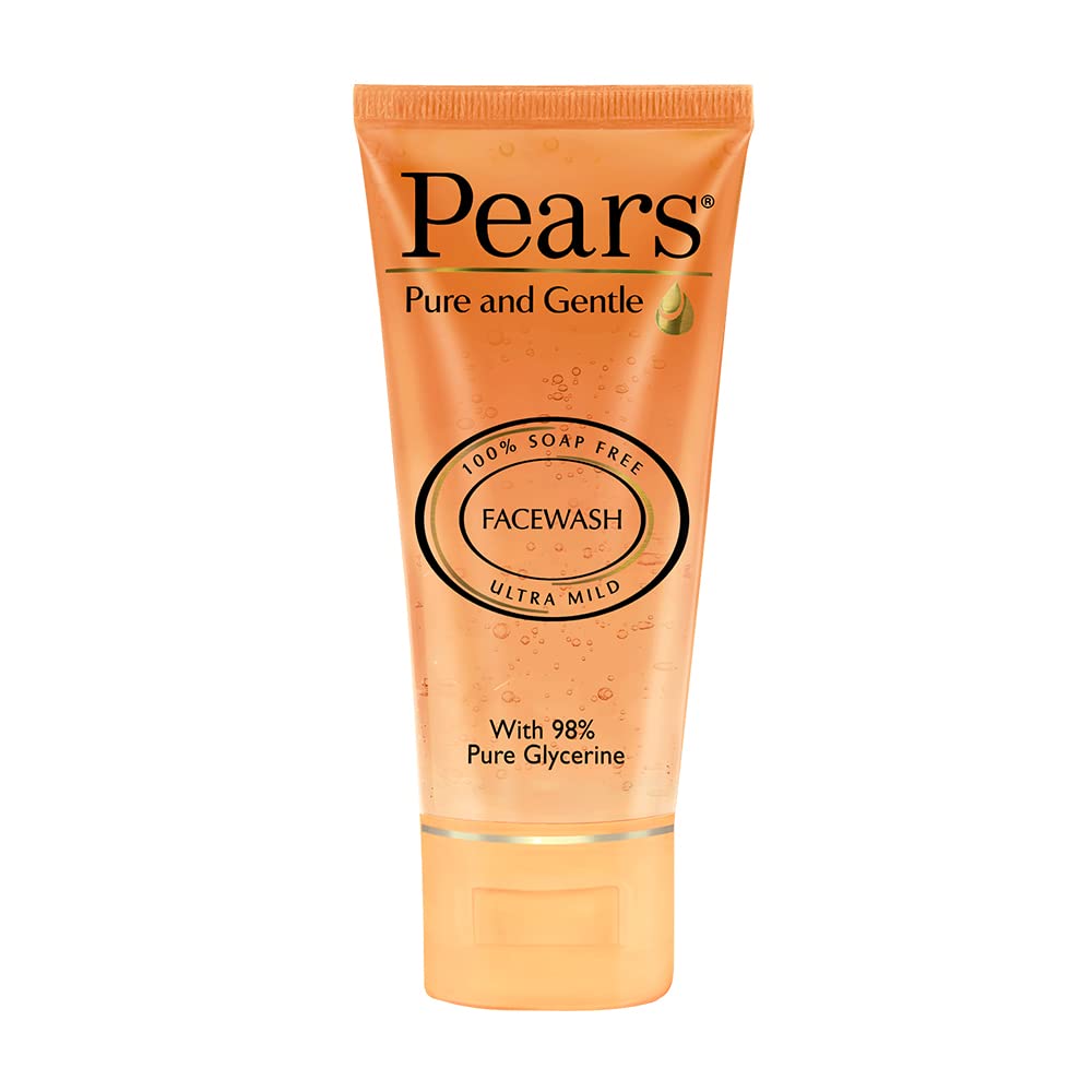 Pears Pure and Gentle Daily Cleansing Facewash - Mild Cleanser - 60 gm