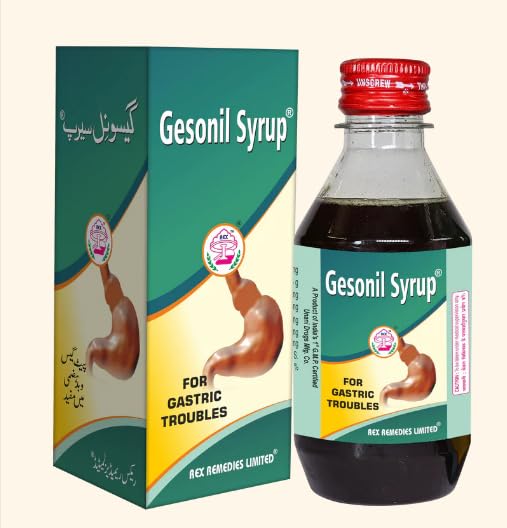 Rex Remedies Gesonil Syrup - 200 ml (Pack of 2)