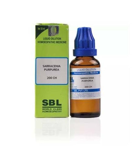 SBL Homeopathy Sarracenia Purpurea 1000 CH (30 ML) For Swelling, Itching, Cysts