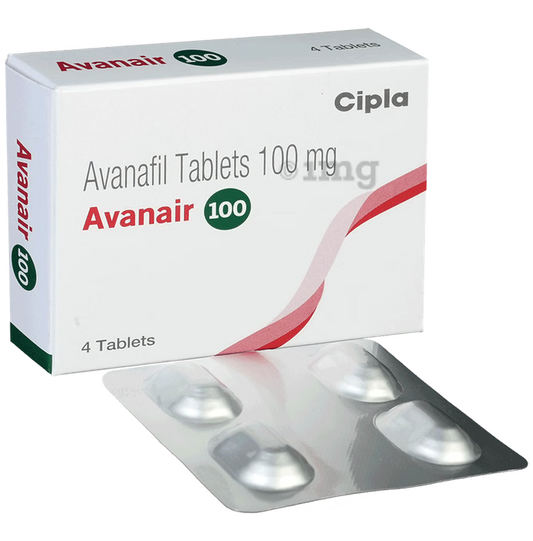 Avanair 100mg Tablet – 4 Tablets For Erectile dysfunction