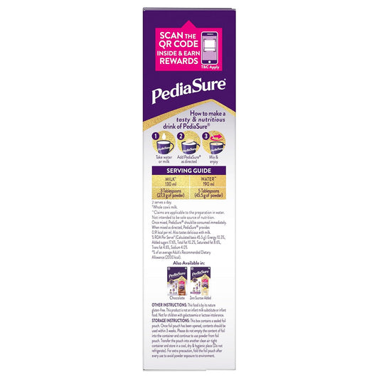 Pediasure Nutritional Drink Powder, Vanilla 375gm
