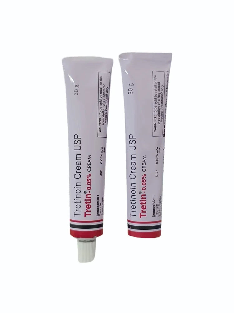 Tretin 0.05% Cream (30gm) For Manage Acne, Wrinkles, Skin Spots