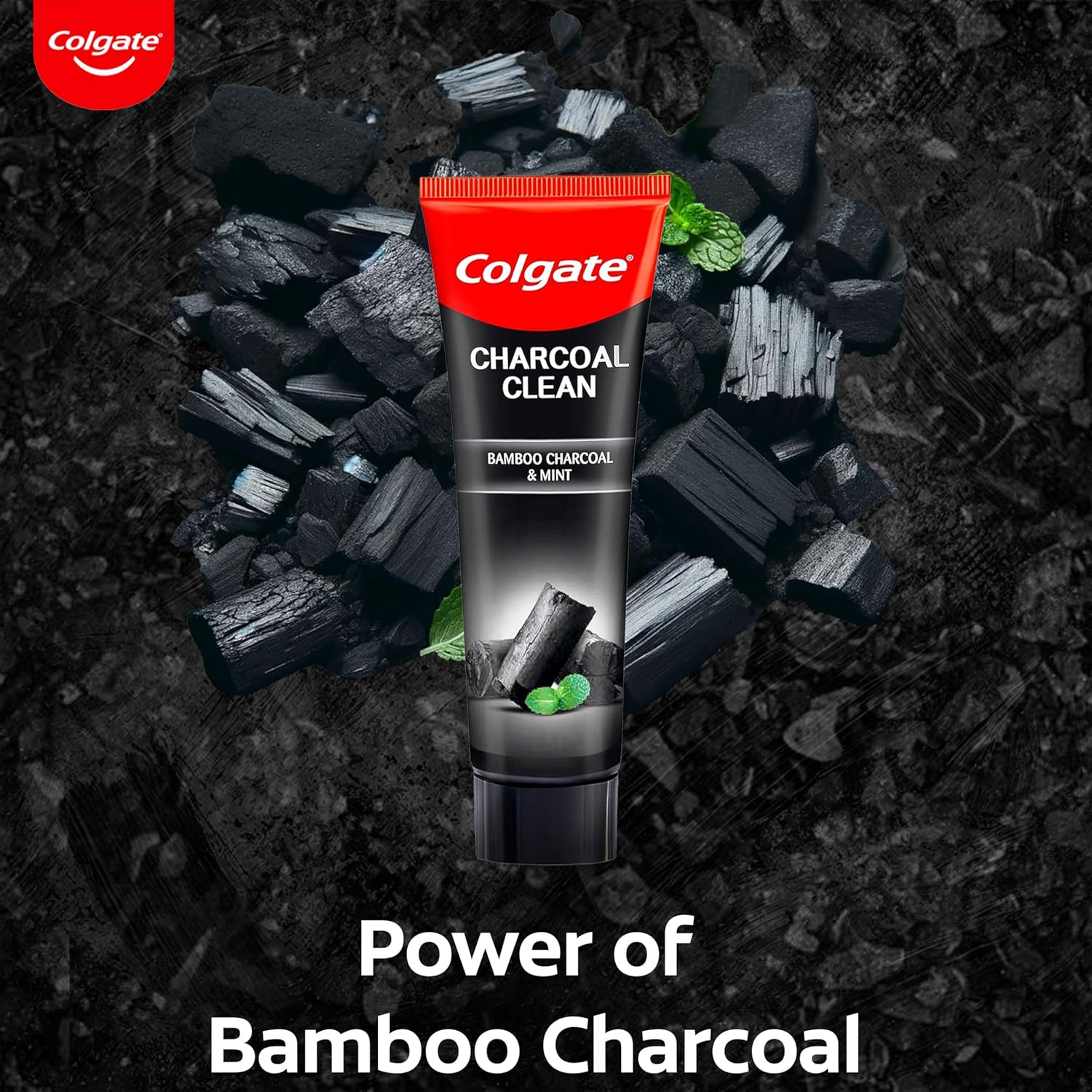 Colgate Charcoal Clean Black Gel Toothpaste (240gm)