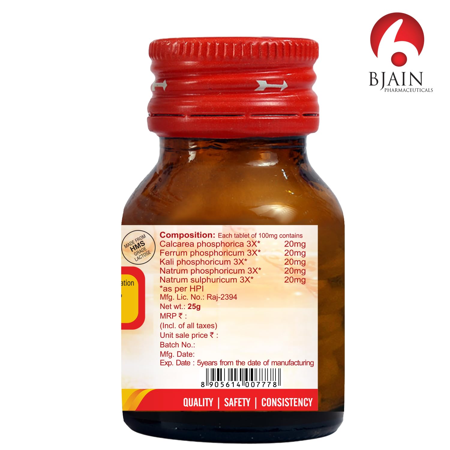 Bjain Homeopathy Bio Combination No.7 Tablet - 25 Gm