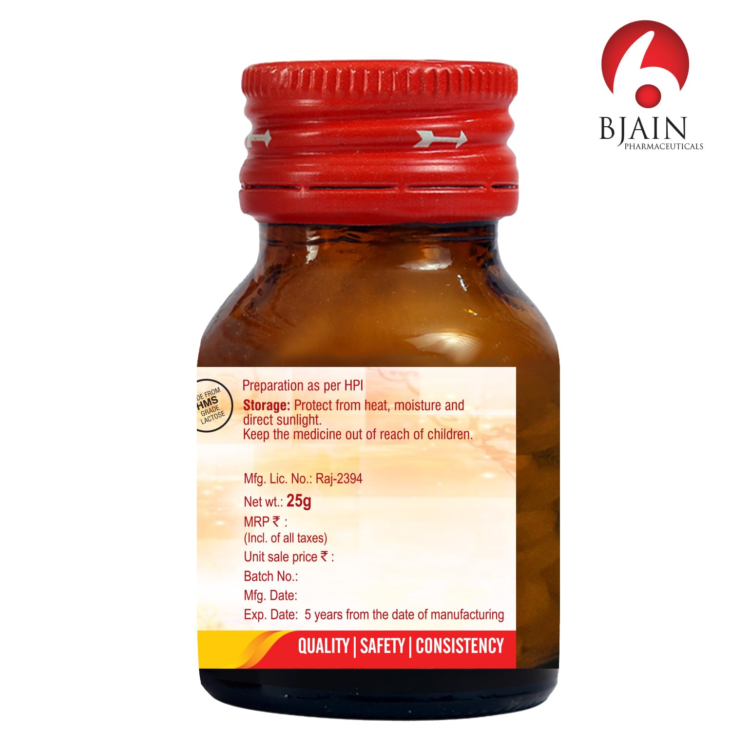 Bjain Homeopathy Natrum Sulphuricum Biochemic Tablet - 3X - 25 gm