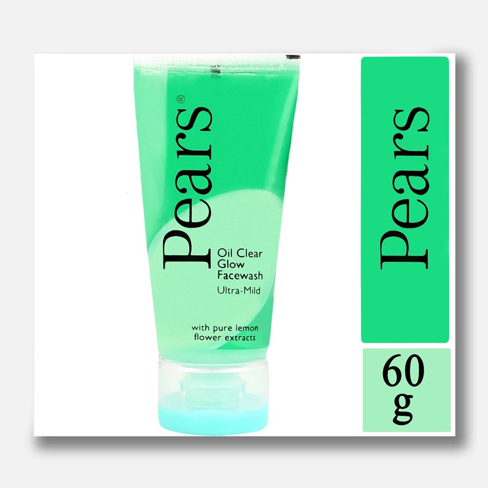 Pears Pure & Gentle Ultra Mild Facewash & Oil Clear Glow Ultra Mild Facewash Combo - Combo