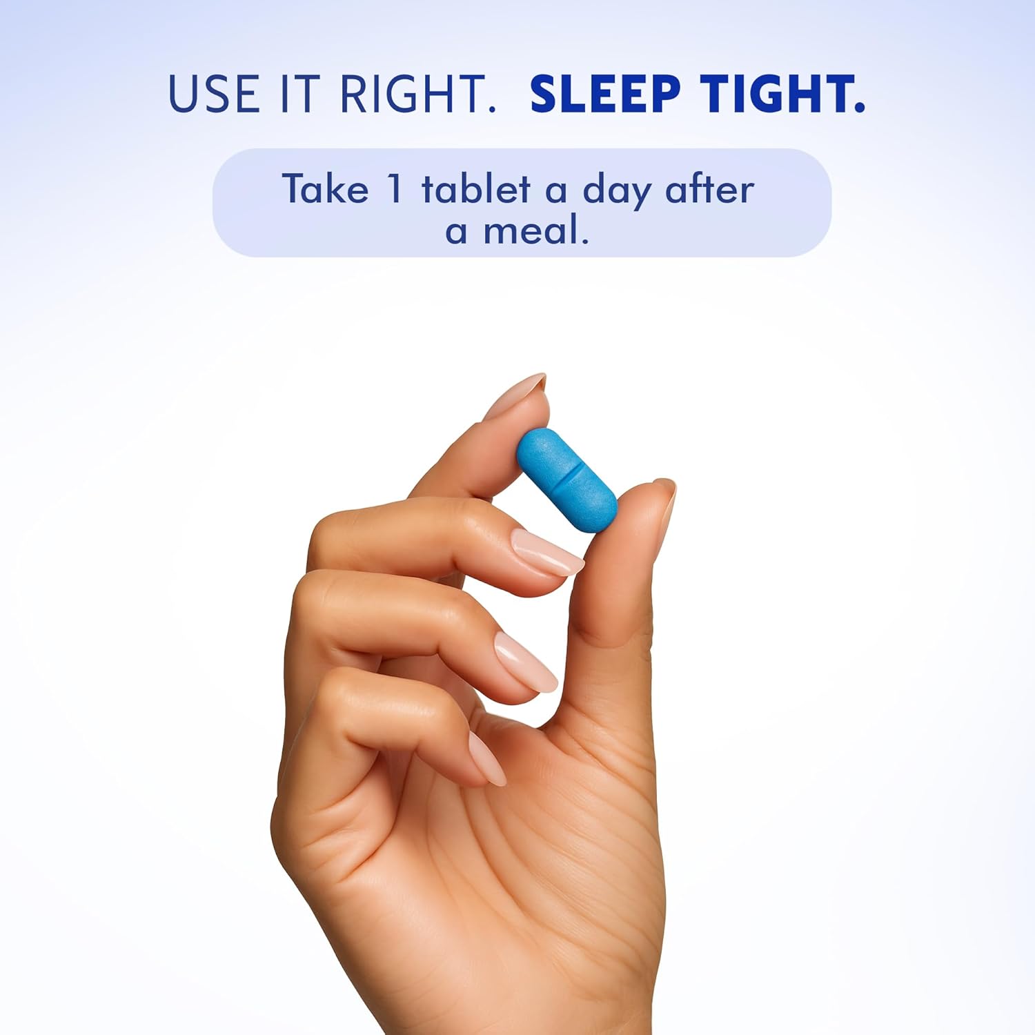 DR. MOREPEN Sleep Tabs with Jatamansi, tagar, Ashwagandha | Non- addictive and Natural For Men and Women - (60 Veg Tablets)