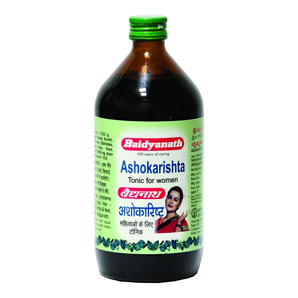 Baidyanath Ashokarishta Asava I Ayurvedic Menstrual Cycle I 220 ML