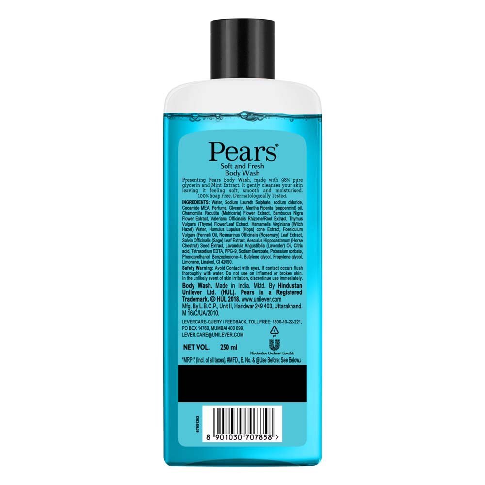 Pears Soft & Fresh And Naturale Nourishing Coconut Water Body Wash Combo - Combo