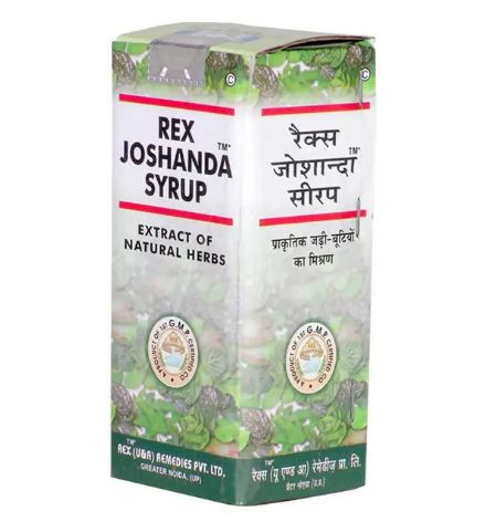 Rex Remedies Joshanda Syrup - 100 ml (Pack of 2)