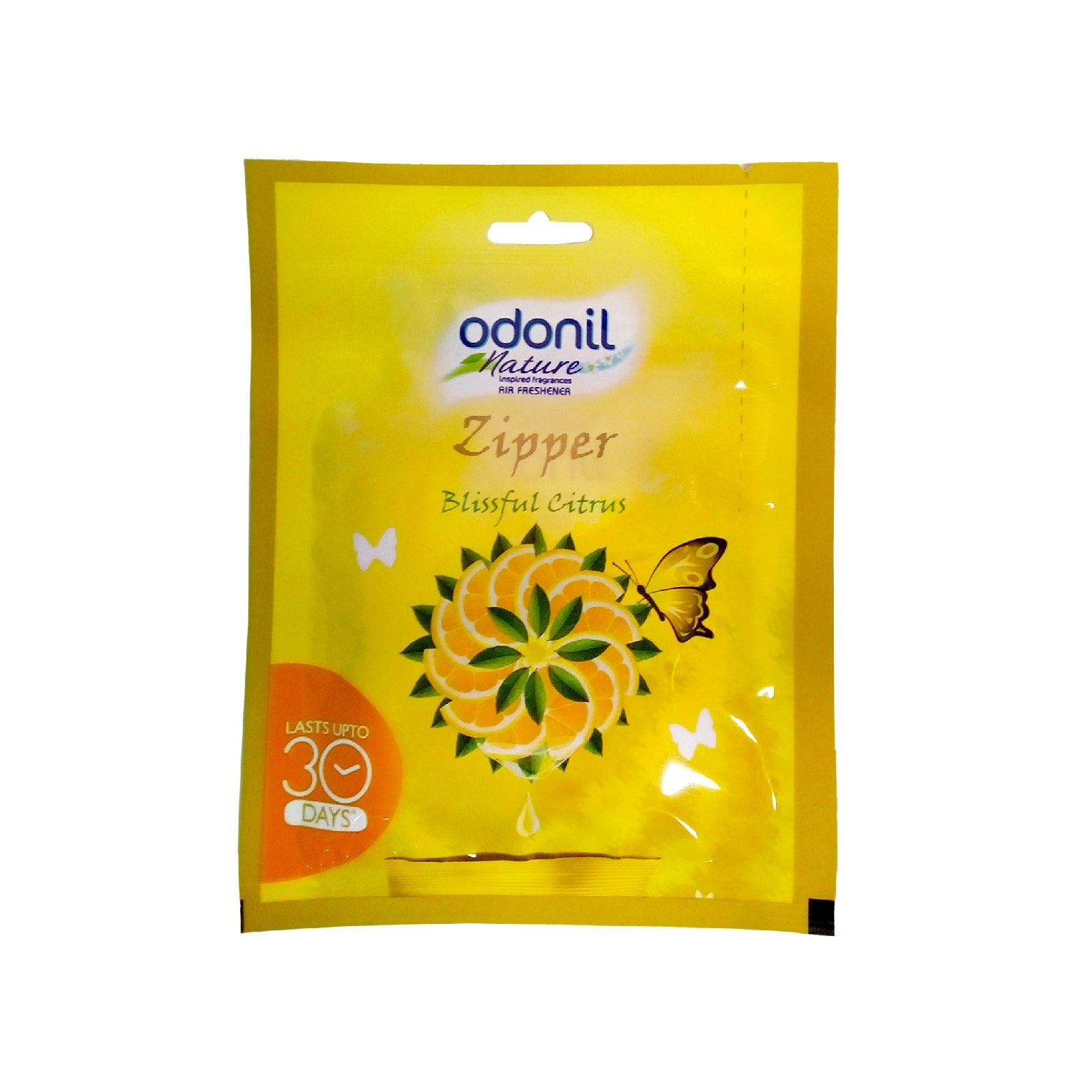 Odonil Nature Zipper Air Freshener | Citrus, LAVander, Rose, ALLuring, Jasmine Blocks | (6 x 10 g)